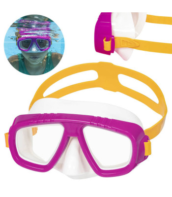 Bestway Maska - Plaukimo ir nardymo akiniai rožiniai