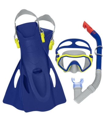 Bestway snorkelinimo rinkinys mėlynas 7+