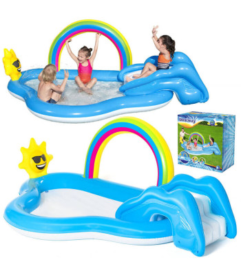 Bestway Vaikų Žaidimų Aikštelė Tėčios ir Saulutės su čiuožykla 53092