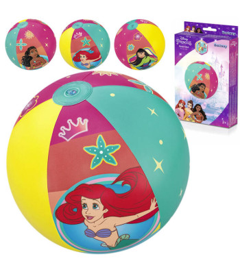 Bestway Pripučiamas paplūdimio kamuolys Disney Princess 51 cm
