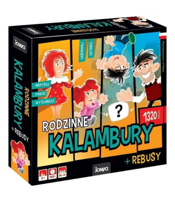 Jawa Šeimos Žaidimas Kalamburai ir Rebusai GR0544