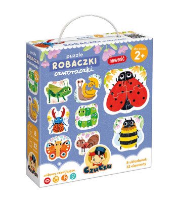 CzuCzu Dėlionė Vabalai Keturis