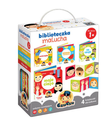 CzuCzu Vaikų Biblioteka 4 knygelės ZA4160