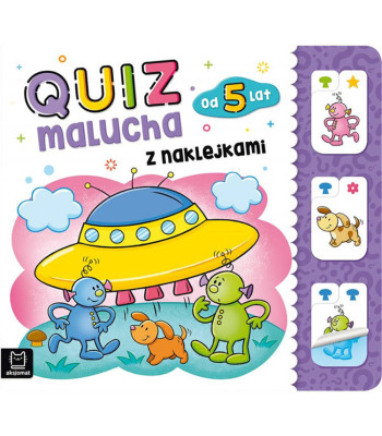 Mažylio viktorina su lipdukais nuo 5 metų