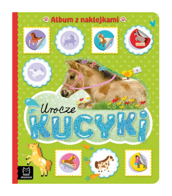 Žavūs poniai. Albumas su lipdukais KS0641