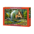 Dėlionė 2000 elementų Toadstool Cottage