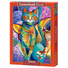 Puzzle 1500 dalių Feline Fiesta