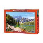 Puzzle 1000 dalių Morskie Oko ežeras, Tatrai, Lenkija