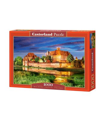 Puzzle 1000 dalių Malborko pilis, Lenkija
