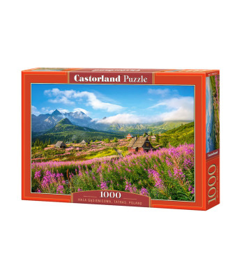 Puzzle 1000 dalių: Hala Gąsienicowa, Tatros, Lenkija