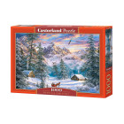 Kalėdinės Kalnų Dėlionės 1000