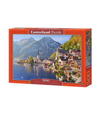 Puzzle 500 vnt. Hallstatt, Austrija