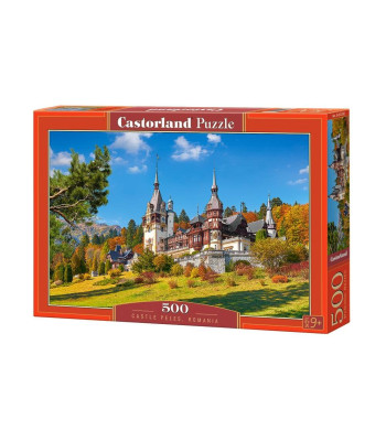 Dėlionė 500 detalių - Pilis Pelešas, Rumunija