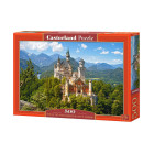 Puzzle 500 dalių: Neuschwanstein pilies vaizdas