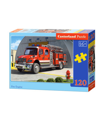 Dėlionė 120 el. Gaisrinė mašina