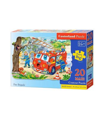 Puzzle 20 el. MAXI Fire Brigade