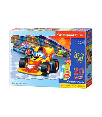 Puzzle 20 MAXI Racing Action