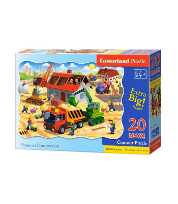 Puzzle 20el. MAXI Statomas Namas