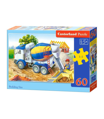 Dėlionė 60 dalių Statybvietė