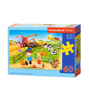 Vasara kaime dėlionė 60 dalių