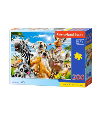 Puzzle 200 dalių African Selfie