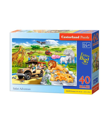 Puzzle 40 el. MAXI Safari Adventure