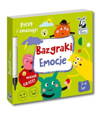 Kapitan Nauka Bazgraki Emocijos 3-6 metai KS0659