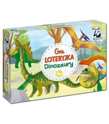Kapitonas Mokslas Žaidimas Loterininkas Dinozaurai 4+ GR0547