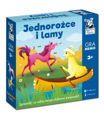 Atminties žaidimas Vienaragiai ir lamai