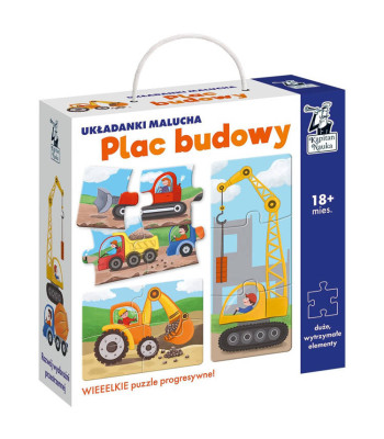 Kapitanas Mokslas Dėlionės Mažyliams Statybvietė