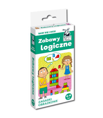 Zagadki Obrazkowe Logikos Žaidimai 6-9 metai KS0682