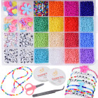 Koralikų rinkinys apyrankėms kūrti - DIY papuošalai vaikams ZA4172