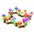 Kūrybiniai Žaisliniai Blokai Gėlių Darželis 104 vnt.
