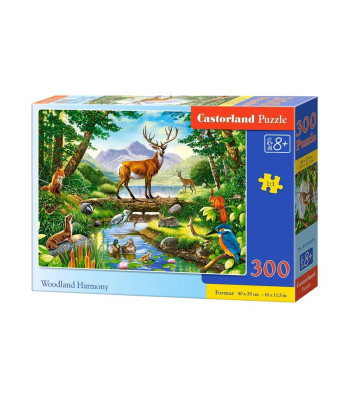 Puzzle 300 vnt. Woodland Harmony
