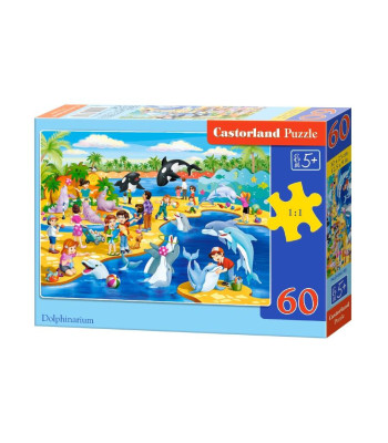 Puzzle 60 el. Delfinariumas