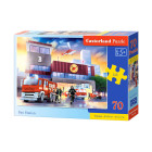 Dėlionė 70 dalių Gaisrinė