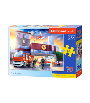 Dėlionė 70 dalių Gaisrinė