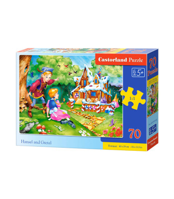 Puzzle 70-el. Hansel & Gretel