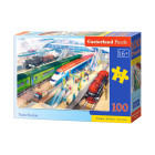 100 dalių dėlionė Train Station