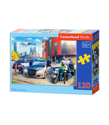Puzzle 120 dalių Policijos stotis