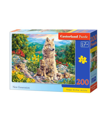 Puzzle 200 dalių New Generation