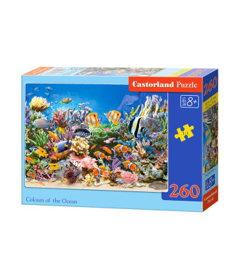 Puzzle 260 dalių - Vandenyno Spalvos