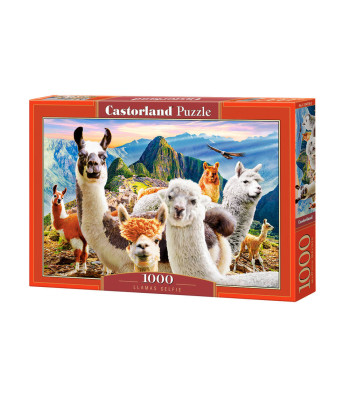 Dėlionė 1000 dalių Lamos Selfie