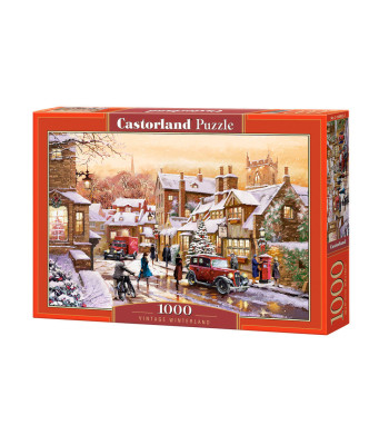 Puzzle 1000 dalių Vintage Winterland