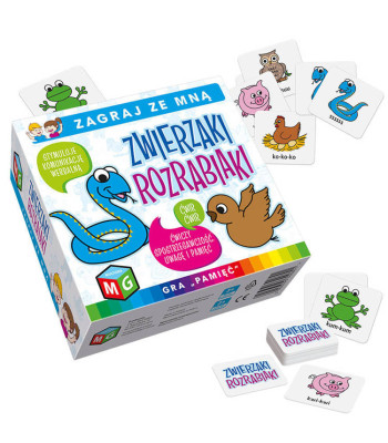 Multigra Zwierzaki Rozrabiaki - žaidimas vaikams GR0564