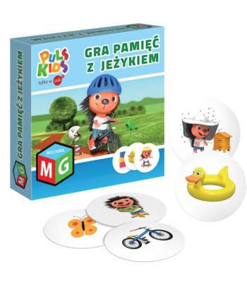 Atminties žaidimas su Ežiuku