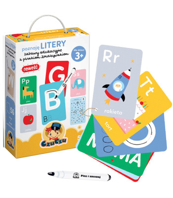 CzuCzu Pažink Raides ir Trinamas Rašiklis ZA4220