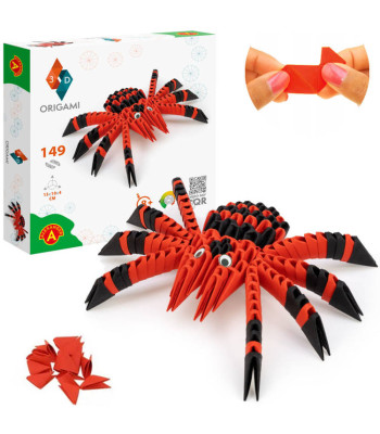 Alexander 3D Origami Kūrybinis Rinkinys Voras 2348