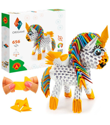 Alexander kūrybinis Origami 3D Vienaragis 2556
