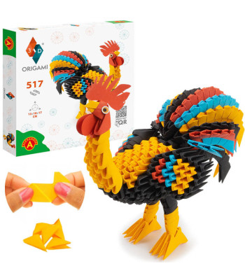 Origami 3D Kogut - Kūrybinis Rinkinys